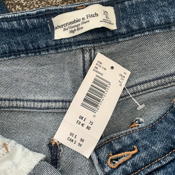 BRAND NEW Abercrombie & Fitch Jeans - Picture 5 of 5